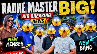 RADHE MASTER BIG BREAKING NEWS 🔥 | NEW MEMBER & NEW BAND | BIG UPDATE 2026 | Adivasi Band