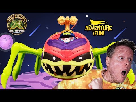 Treasure X Aliens “Ultimate Dissection!” Alien Bug into War Machine! Adventure Fun Toy review!
