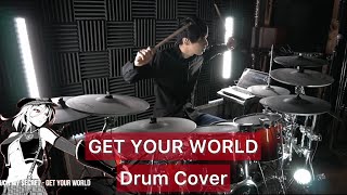 GOD EATER ONLINE】GET YOUR WORLD ドラム叩いてみた 【DrumCover