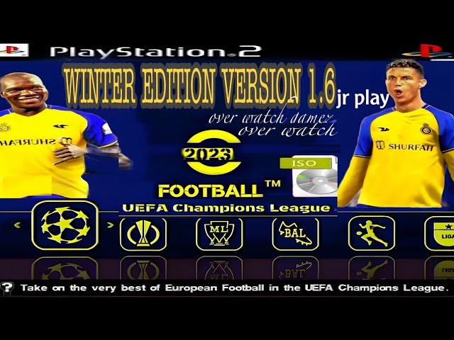 PES 2018 (PS2) Winter Transfers - English (HD Patch v2) Download ISO 