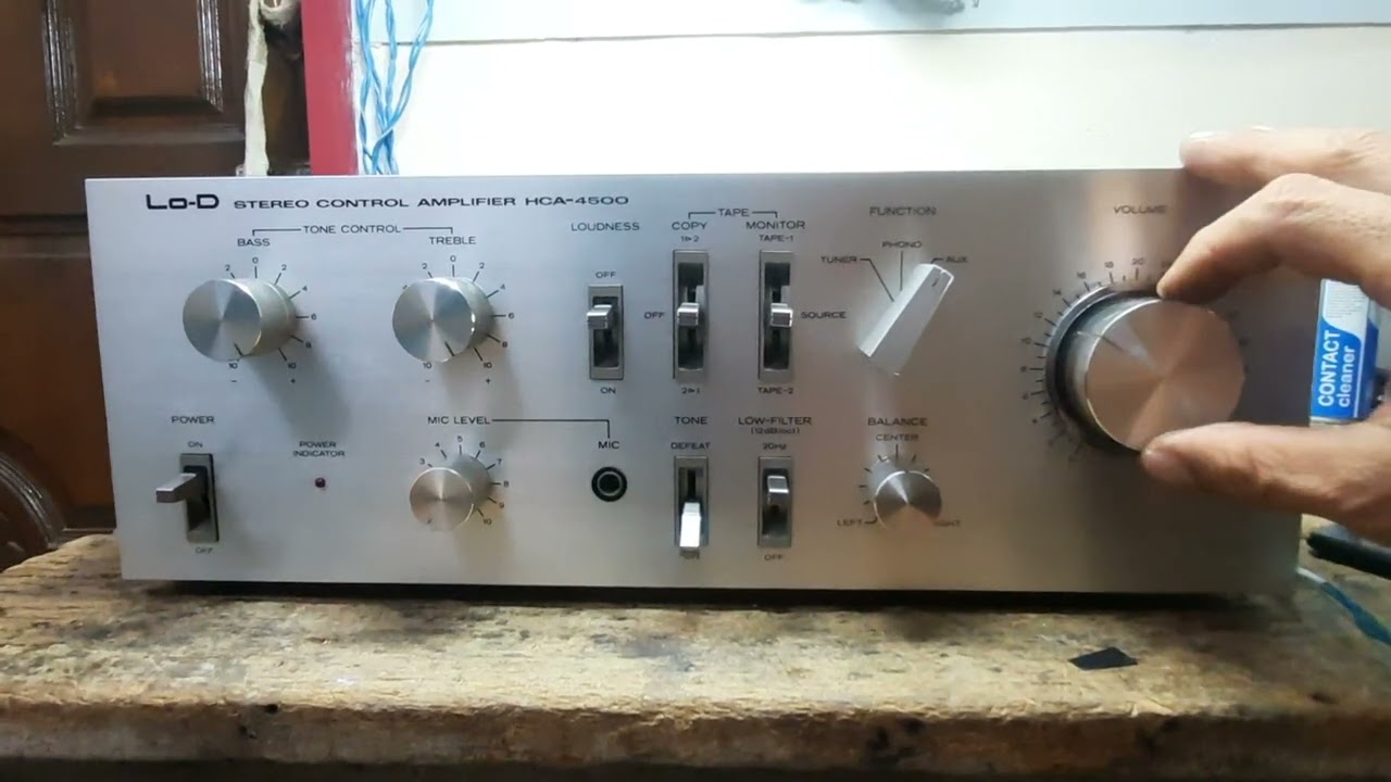 Lo-D ステレオコントロールアンプ HCA-4500 Lo-D HCA-4500の仕様 ローディ
