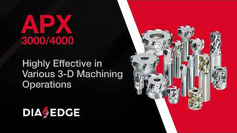 DIAEDGE APX Multi-Functional Indexable Cutters