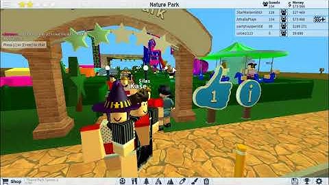 is this how we clean our trash? / ROBLOX Theme Park Tycoon