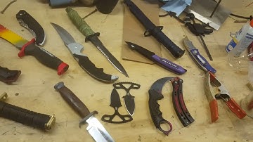 All CSGO Knives IRL!!!