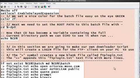 Batch AUTOMATION Script How To