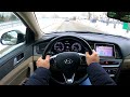 2017 Hyundai Sonata 2.0L POV TEST DRIVE