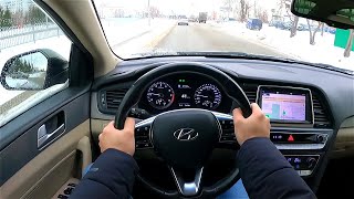 2017 Hyundai Sonata 2.0L POV TEST DRIVE