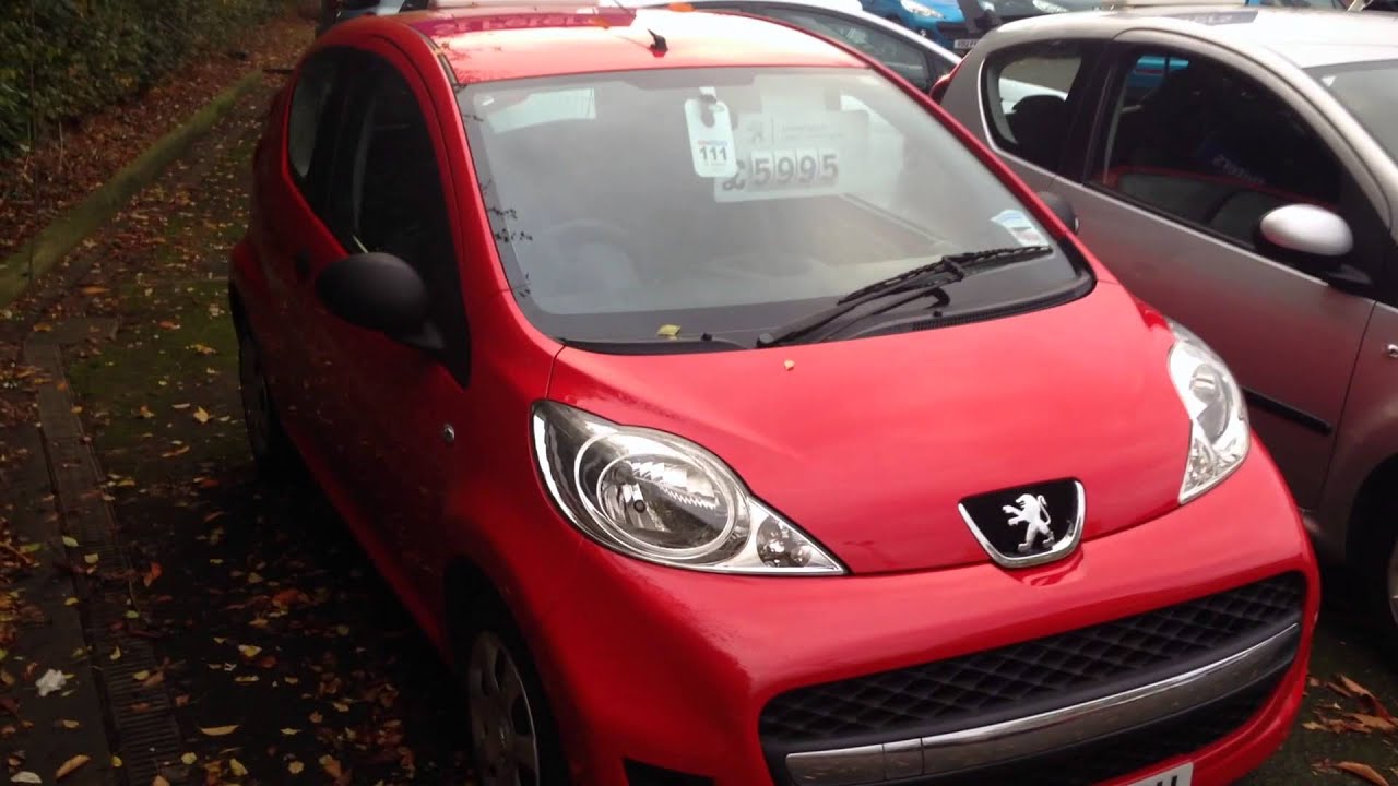 2010 Peugeot 107 3 Door 1.0 12v Urban Lite VN60 UGU at St Peters