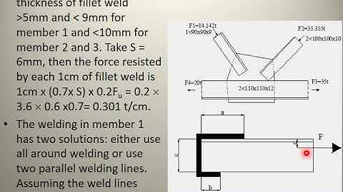 Steel welded connection (Part 2)