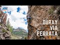 Ouray via ferrata  everything you need to know  ouray colorado