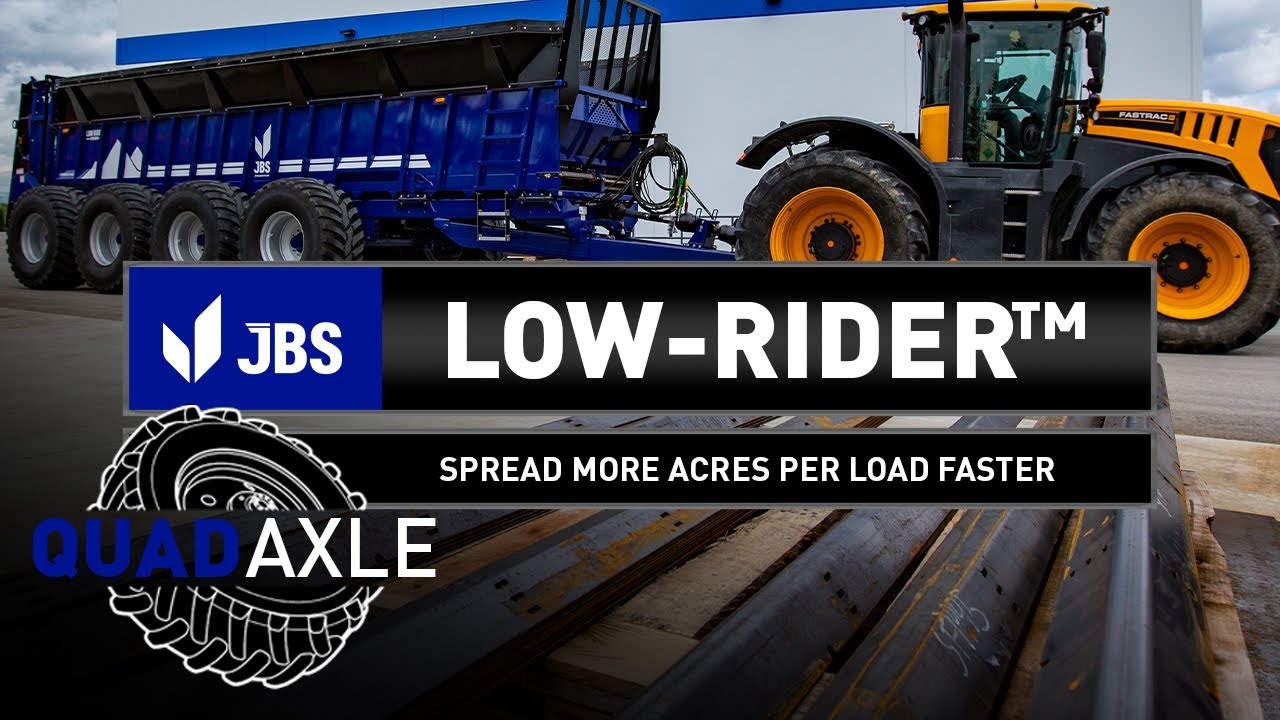 The NEW Quad Axle LowRider™ Manure Spreader YouTube