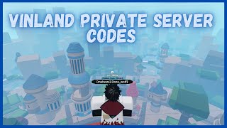 Shindo Life Vinland Private Server codes (March 2023)