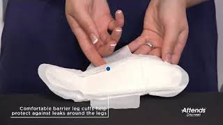 Ultrathin Panty Liner | Attends® Discreet Incontinence Products for Women