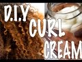 DIY - Curl Conditioning Cream