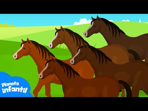 ¡123 Caballitos a Contar! 🐴🐎🔢 Diversión y Educación para Niños🎵