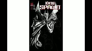 KING SPAWN # 10 : Black Blank Cover Sketch