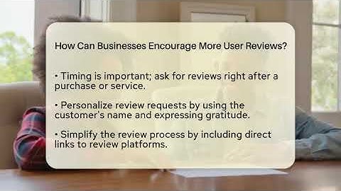 How Can Businesses Encourage More User Reviews? - Everyday-Networking