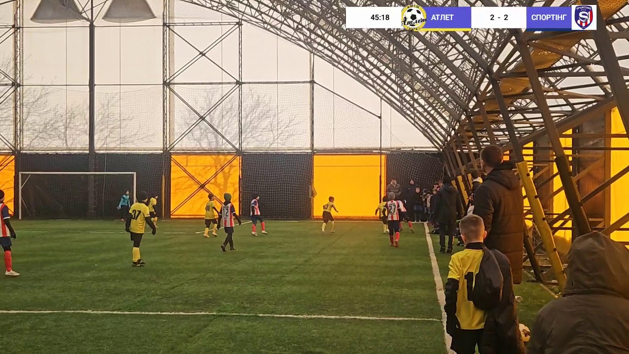 Зимова ВПДР 2016-17р.н.
АТЛЕТ  VS СПОРТІНГ