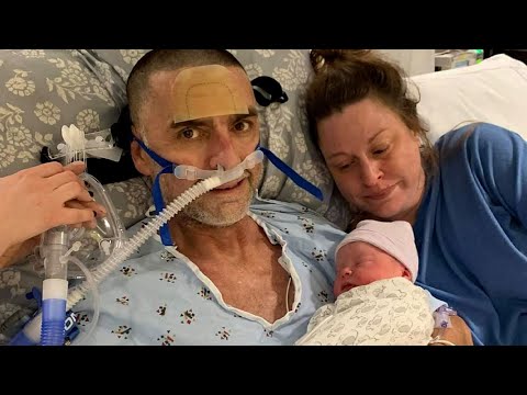 Father battling lung disease meets newborn son, passes away next day