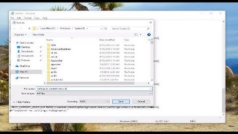 How To Add “Settings” To The Context Menu on the Desktop in Windows 10 [Tutorial]