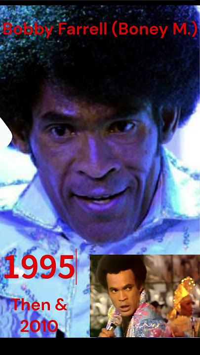 Bobby Farrell (Boney M.) then and 2010 #boneym   #disco   #music   #smusic   #rasputin  #abba