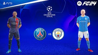 FIFA 24 - PSG vs Manchester City | UEFA Champions League Final | PS5™ [4K60FPS]