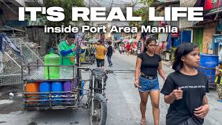 A Typical Walk Around Infamous Baseco Port Area Manila Philippines 4k Hdr