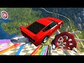 Slant Of Death Jumps & Crashes #1 | Monster, Shark, Target | BeamNG Drive Gameplay #56 | Live Stream