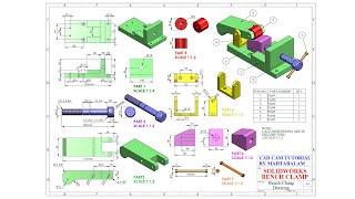 Bench Clamp Design And Assembly in Solidworks