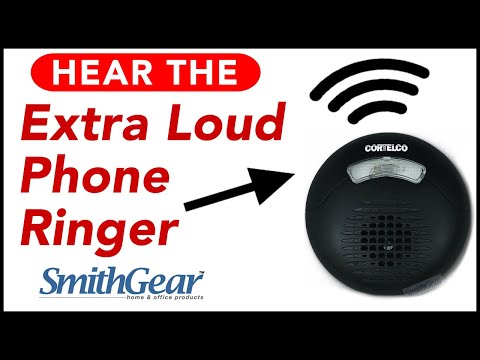 Cortelco External Loud Telephone Ringer With Light You Cortelco External Loud Telephone Ringer With Light