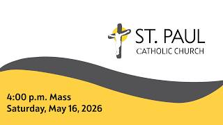 Saturday, May 16, 2026