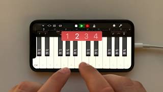 Ben E. King - Stand By Me Remix on iPhone (GarageBand) chords