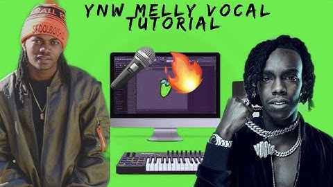 How To Sound Like YNW Melly Vocal Tutorial! Fl Studio