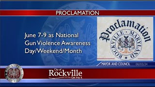 National Gun Violence Awareness Day, Weekend and Month Proclamation