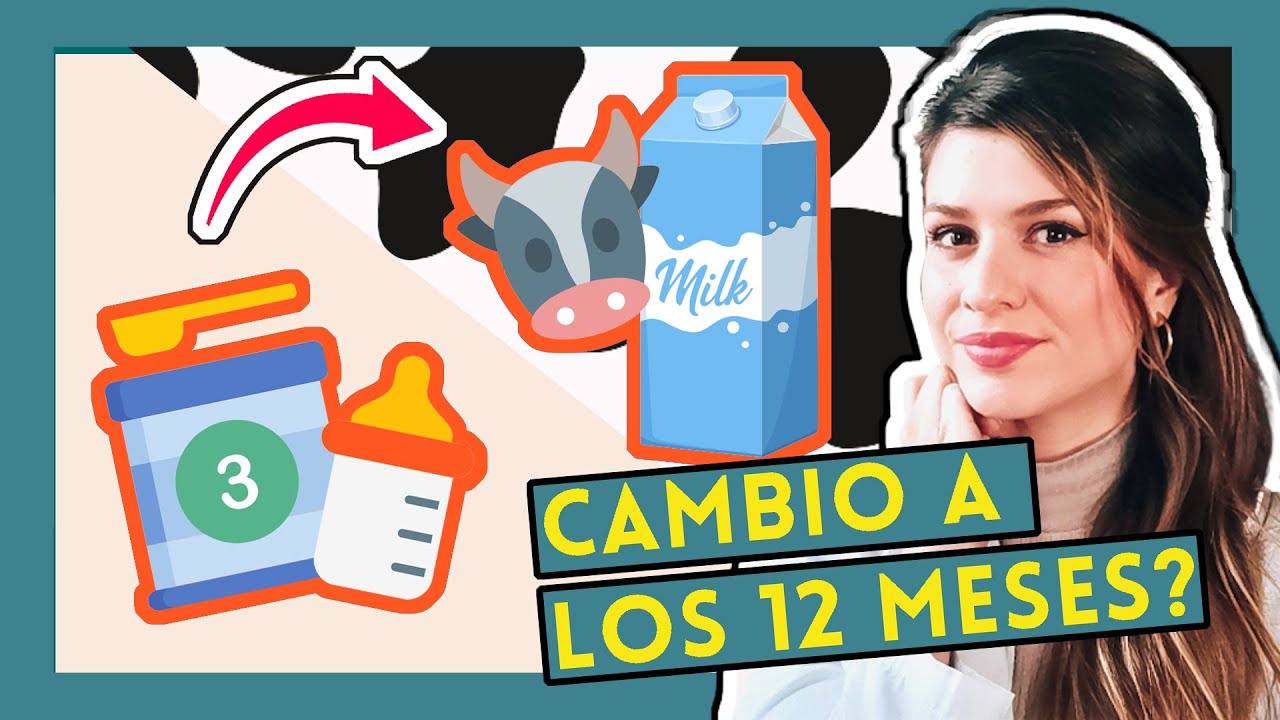 Qué LECHE dar a mi BEBÉ de 1 AÑO? 🐄 Fórmula de CRECIMIENTO (tipo 3) o de  Vaca? Cambio a los 12 MESES 