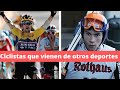 10 CICLISTAS que iban para ESTRELLAS de OTROS DEPORTES