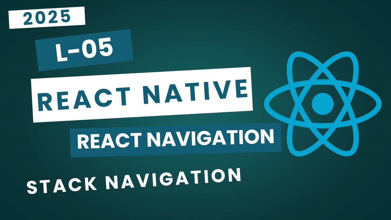 L5- React Native - React Navigation - Stack Navigation - Code With ...