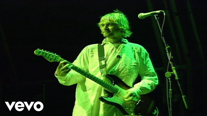 Smells Like Teen Spirit Live version - Live performance video thumbnail