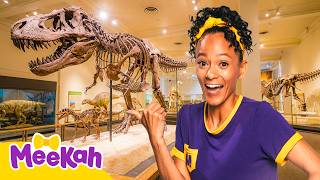Meekah Finds a T-Rex at the Museum! | Blippi and Meekah Best Friend Adventures | Educational Videos