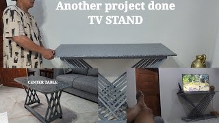 #leonardodeguerto #centertable #tvstand || Another projects done || Thanks God