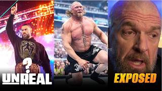 No Roman Reigns in WWE: UnReal ?, Brock REAL RETIRMENT, HHH EXPOSED, Bayley RELEASED, SummerSlam screenshot 5