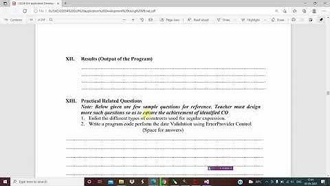 Windows Application to perform Validation on various controls using Errorprovider&Regular Expression