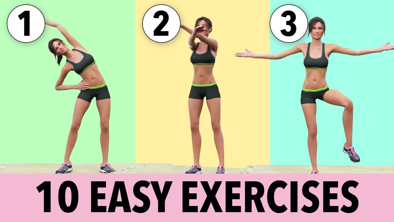 10 Easy Exercises To Stretch and Warm Up 