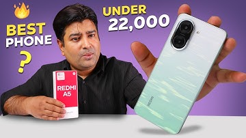 Redmi A5 Review 🔥 Best Phone Under 22,000? *Let