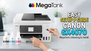 HOW TO INSTALL CANON GX4070 GX6170 GX7170 GX5570 FULL SETTING