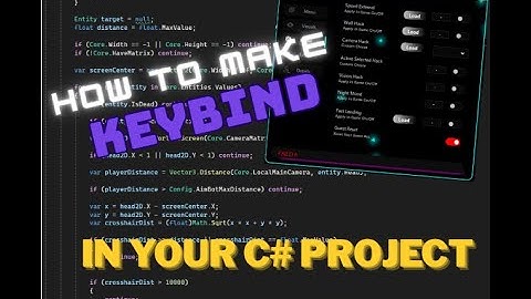 How To Add Keybinding In C# | Free Fire Easy | Basic To Advance Series 👺|Free Fire Pc Panel | Part 5