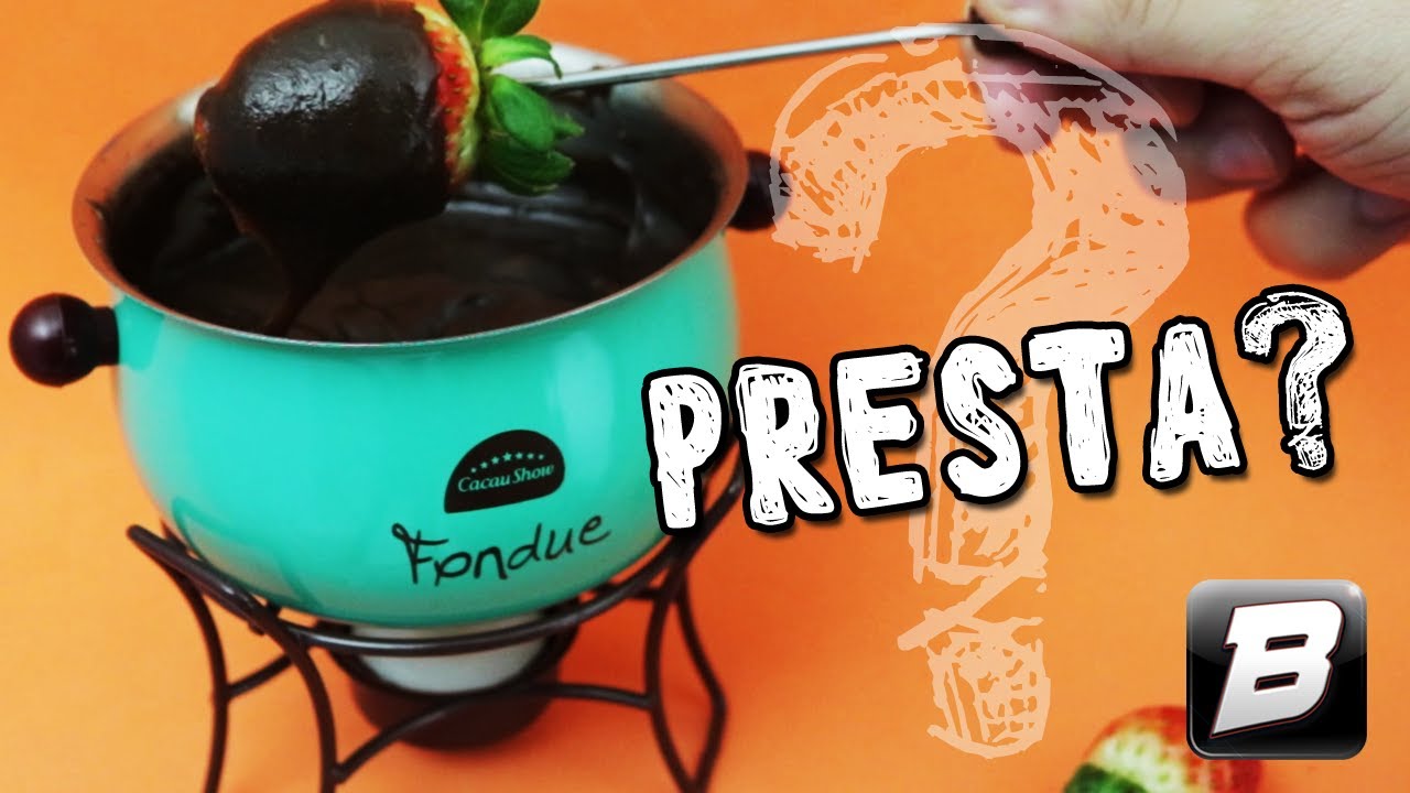 FONDUE LaCreme CACAU SHOW Presta ou não Presta? YouTube