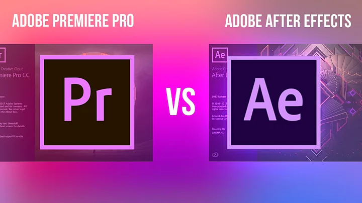 Adobe Premiere Pro VS After Effects CC: What's the difference & How to Work Dynamically between them - DayDayNews