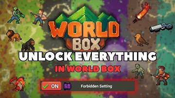 Unlock EVERYTHING In World Box - (No Mods)