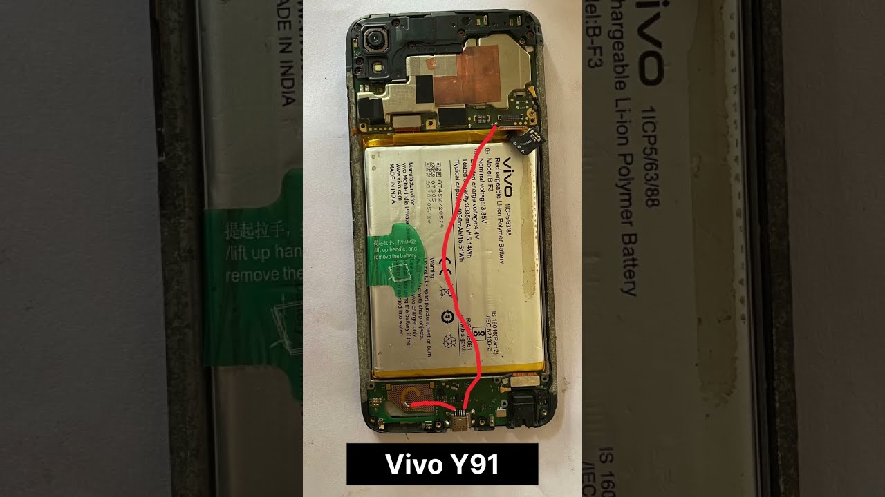 Vivo Y91 Charging Ways Jumper